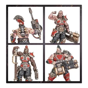 Warhammer figurice - Necromunda: Goliath Forge Bosses and Sumpkrocs