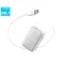 Nano 10000mAh, 45W, sa ugrađenim USB-C kablom na izvlačenje, Power Bank beli 
