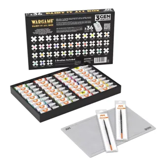 Warhammer boje - 3GEN - Wargame Paint it all Box x36