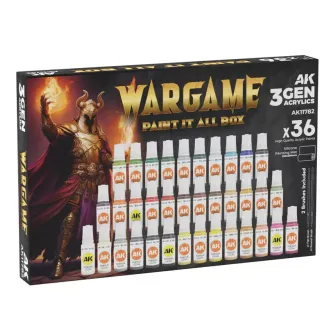 Warhammer boje - 3GEN - Wargame Paint it all Box x36