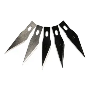 Standard Diagonal Spare Blades for AK Hobby Knife (5pcs)