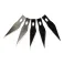 Standard Diagonal Spare Blades for AK Hobby Knife (5pcs)