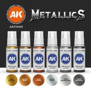 Metallics Colours Set