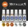 Metallics Colours Set