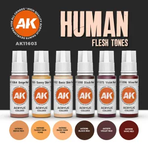 Human Flesh Tones Set