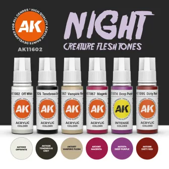 Warhammer boje - Night Creatures Flesh Tone Set