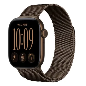 Pametni satovi - Apple Watch S12 GPS 46mm Dark Bronze Aluminium Case with Dark Bronze Milanese Loop - M/L