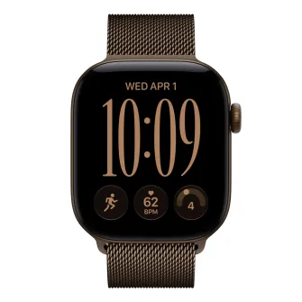 Pametni satovi - Apple Watch S12 GPS 46mm Dark Bronze Aluminium Case with Dark Bronze Milanese Loop - M/L