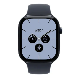 Pametni satovi - Apple Watch S12 Cellular 46mm Night Blue Ceramic Case with Navy Blue Sport Band - S/M