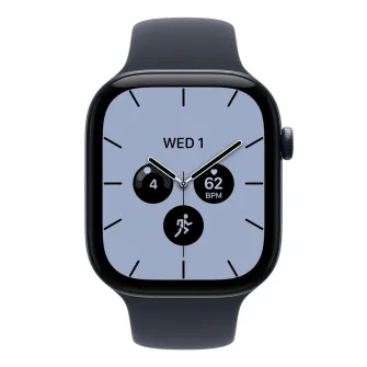 Pametni satovi - Apple Watch S12 Cellular 42mm Night Blue Ceramic Case with Navy Blue Sport Band - M/L