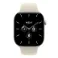 Apple Watch S12 Cellular 42mm Pearl White Ceramic Case with Sand Sport Band - M/L