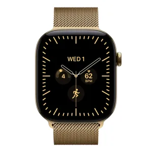 Apple Watch S12 Cellular 42mm Radiant Gold Titanium Case with Radiant Gold Milanese Loop