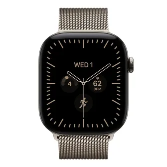Pametni satovi - Apple Watch S12 Cellular 46mm Natural Titanium Case with Natural Milanese Loop - S/M