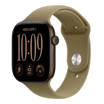 Pametni satovi - Apple Watch S12 Cellular 46mm Dark Bronze Aluminium Case with Olive Sport Band - M/L