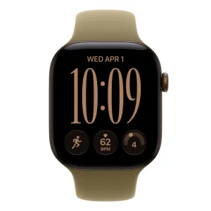 Pametni satovi - Apple Watch S12 GPS 46mm Dark Bronze Aluminium Case with Olive Sport Band - M/L