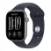 Apple Watch S12 GPS 46mm Space Grey Aluminium Case with Navy Blue Sport Band - M/L