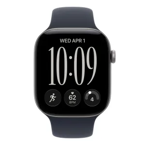 Pametni satovi - Apple Watch S12 GPS 46mm Space Grey Aluminium Case with Navy Blue Sport Band - S/M