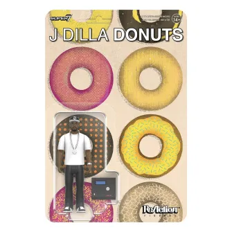 Akcione figure - J Dilla ReAction Action Figure Wave 02 J Dilla Donuts