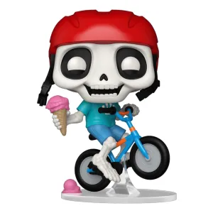 Funko POP! Figure - Funko POP! Icons: Skeleton Summer - Bike Rider Skully