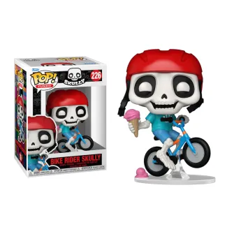 Funko POP! Figure - Funko POP! Icons: Skeleton Summer - Bike Rider Skully