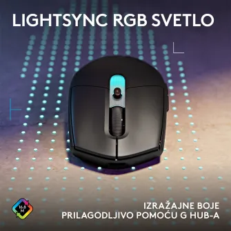 Gejmerski miševi - G305 X Lightspeed Wireless Gaming Mouse, Black