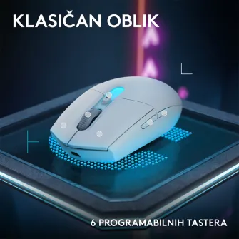 Gejmerski miševi - G305 X Lightspeed Wireless Gaming Mouse, White