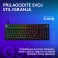 G316 X 98 Gaming Keyboard Black YU, USB