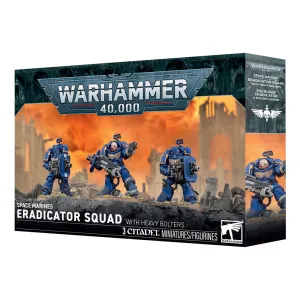 Space Marines: Eradicator Squad With Heavy Bolters