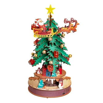Drvene makete - Rolife Christmas Melody Tree Music 3D Puzzle