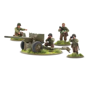 Vojne figure i diorame - US Army 57mm anti-tank gun