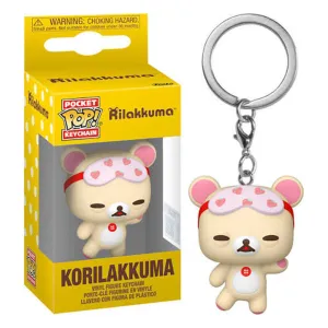Funko POP! Keychain: Rilakkuma - Korilakkuma Sleepy