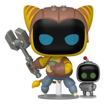 Funko POP! Figure - Funko POP! & Buddy: Astro Bot - TU Mechanic (Ratchet & Clank)