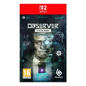 Nintendo Switch 2 igre - Switch 2 Observer: System Redux - Limited Edition