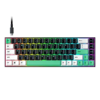 Gejmerske tastature - Reclusa X Mini 65% - Enthusiast Gaming Keyboard - US Layout