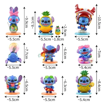 Blind Box figure - Stitch - Cosbi Figurines Stitch On Holiday Series Blind Box