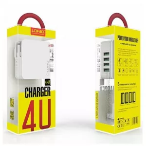 Punjači i adapteri - LDNIO USB Charger 4 Ports 5V/4.4A 22W White
