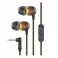 Smile Jamaica In-Ear Headphones - Brass