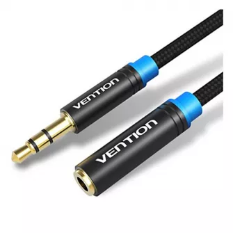 Audio kablovi - 3.5mm platnom presvucen audio produzetak kabl sa metalnim konektorima 3m