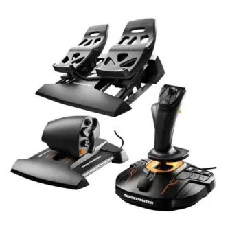 Volani za PC - T16000M FCS Flight Pack - Joystick/Foot pedals/Fader