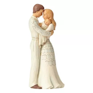 Couple With Baby Figurine