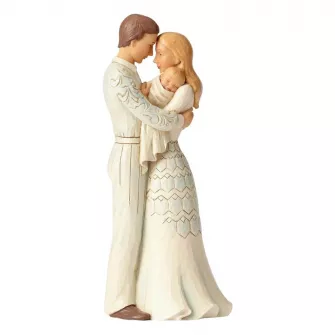 Couple With Baby Figurine