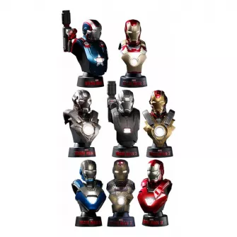 Akcione figure - Iron Man 3: Deluxe 1:6 scale Collectible Bust Set
