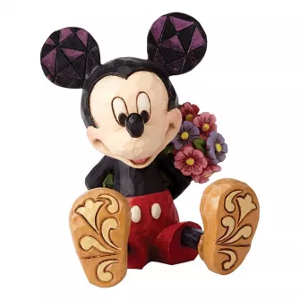 Ukrasne figure - Mickey Mouse with Flowers Mini Figure