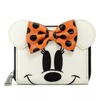 Novčanici - Disney Ghost Minnie Glow In The Dark Cosplay Zip Around Wallet