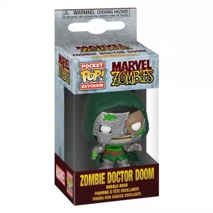 Marvel Zombies POP! Keychain - Dr Doom