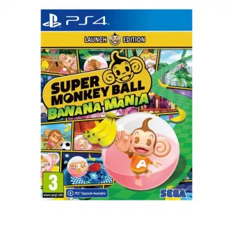 Playstation 4 igre - PS4 Super Monkey Ball: Banana Mania - Launch Edition