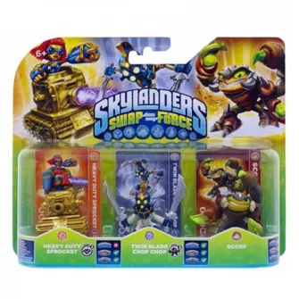Skylanders - Skylanders SWAP Force Triple Pack C (Star Strike + Gill Grunt + Trigger Happy)