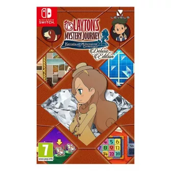 Nintendo Switch igre - Switch Layton's Mystery Journey: Katrielle and the Millionaires' Conspiracy