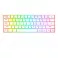 Draconic K530W RGB Bluetooth/Wired Mechanical Gaming Keyboard White