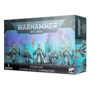 Warhammer figurice - Warhammer Thousand Sons Scarab Occult Terminators